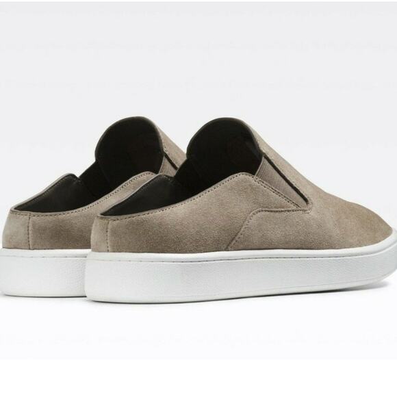VINCE Verrell Slip On Suede Backless Sneakers - Picture 3 of 11